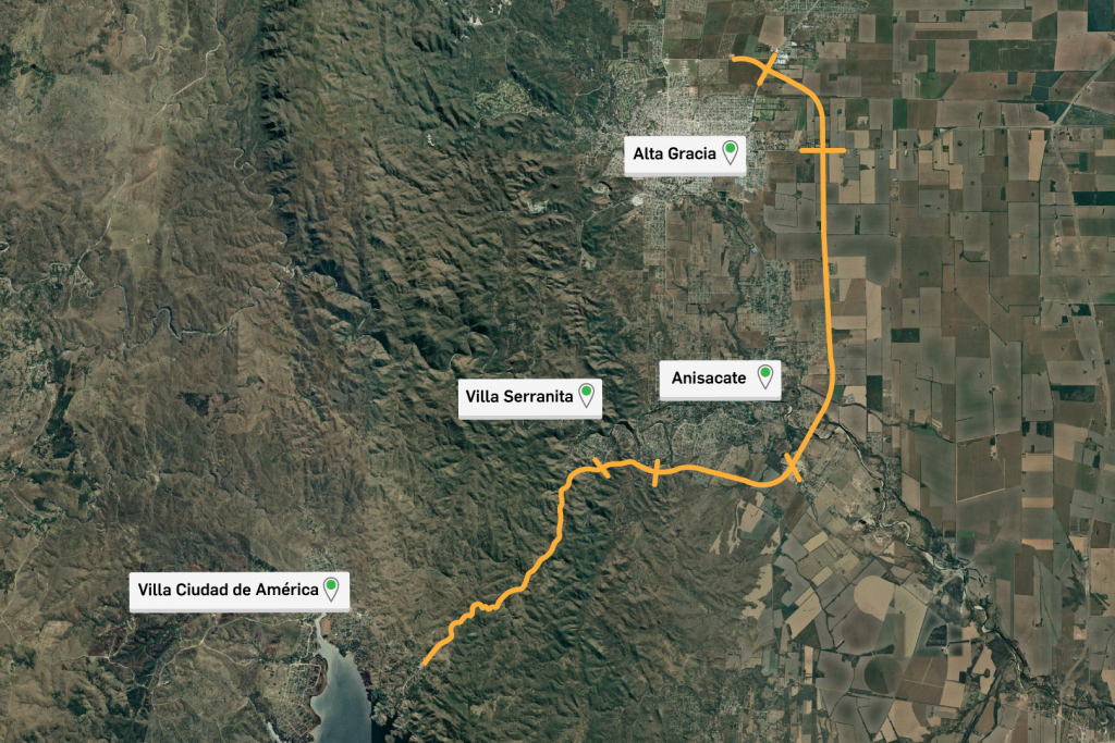 Obras En Ejecuci N Caminos De Las Sierras